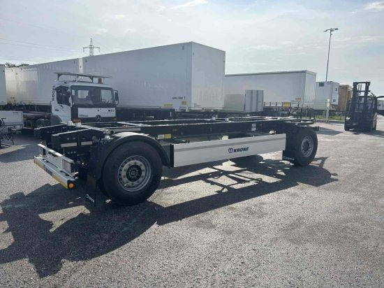 Krone AZW 18, Lafette, Krone-Achsen, Neu - 集装箱运输车/ 可拆卸车身的拖车:图4 Krone AZW 18, Lafette, Krone-Achsen, Neu - 集装箱运输车/ 可拆卸车身的拖车:图4