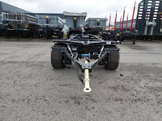 Krone AZW 18, Maxilafette, Verstelldeichsel - 集装箱运输车/ 可拆卸车身的拖车:图2 Krone AZW 18, Maxilafette, Verstelldeichsel - 集装箱运输车/ 可拆卸车身的拖车:图2