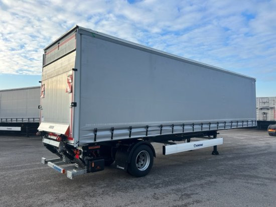 Krone City Liner Profi, 1-Achs- Zwangsgelenkt, Dhollandia LBW 2000kg, - 侧帘半拖车:图4 Krone City Liner Profi, 1-Achs- Zwangsgelenkt, Dhollandia LBW 2000kg, - 侧帘半拖车:图4
