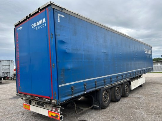 Krone SD 24 Tautliner, BPW-Achsen, Liftachse, Edscha-Verdeck, - 侧帘半拖车:图5 Krone SD 24 Tautliner, BPW-Achsen, Liftachse, Edscha-Verdeck, - 侧帘半拖车:图5