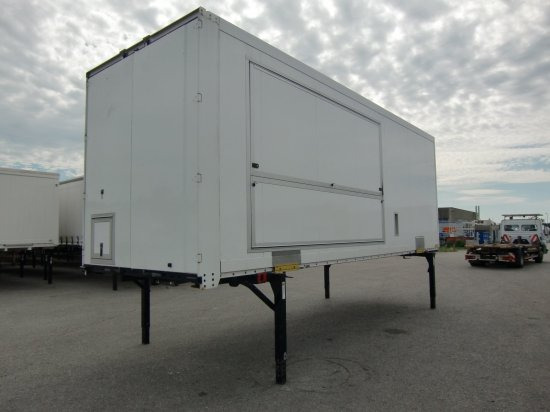 Krone Wechselpritsche 7,30 Meter Koffer Spezialaufbau, mobiler Messestand - 建筑集装箱:图4 Krone Wechselpritsche 7,30 Meter Koffer Spezialaufbau, mobiler Messestand - 建筑集装箱:图4