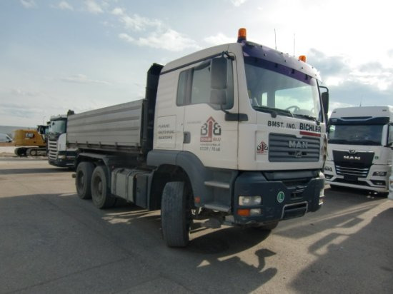 MAN TGA 26.360 6x4 Kipper, Manuel, E3 Schwarzmüller 3-Seitenkipper - 翻斗车:图3 MAN TGA 26.360 6x4 Kipper, Manuel, E3 Schwarzmüller 3-Seitenkipper - 翻斗车:图3