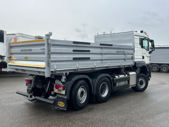MAN TGS 28.480 6x4x4 , Meiller, Winterdienstausrüstung, Achslift, Lenkachse - 翻斗车:图5 MAN TGS 28.480 6x4x4 , Meiller, Winterdienstausrüstung, Achslift, Lenkachse - 翻斗车:图5