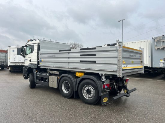 MAN TGS 28.480 6x4x4 , Meiller, Winterdienstausrüstung, Achslift, Lenkachse - 翻斗车:图2 MAN TGS 28.480 6x4x4 , Meiller, Winterdienstausrüstung, Achslift, Lenkachse - 翻斗车:图2