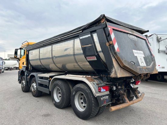MAN TGS 35.510 8x4 Carnehl Muldenkipper, Thermomulde, Hardox - 翻斗车:图4 MAN TGS 35.510 8x4 Carnehl Muldenkipper, Thermomulde, Hardox - 翻斗车:图4