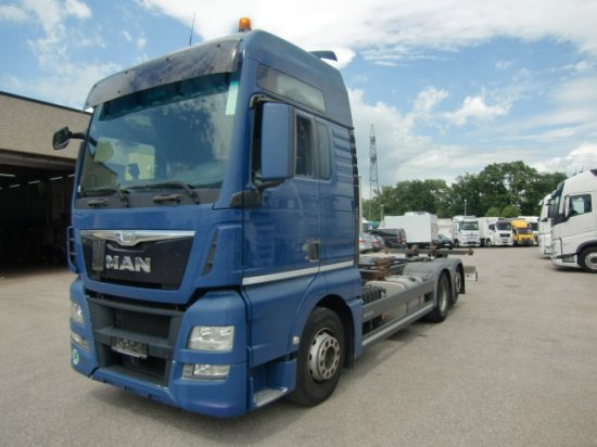 MAN TGX 26.440 XXL 6x2 Liftachse Euro 6 - 集装箱运输车/ 可拆卸车身的卡车:图1 MAN TGX 26.440 XXL 6x2 Liftachse Euro 6 - 集装箱运输车/ 可拆卸车身的卡车:图1