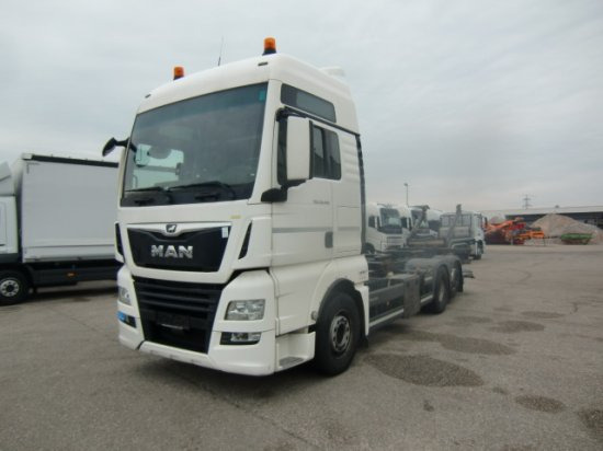 MAN TGX 26.460 XXL 6x2 Liftachse Euro 6 Unterfaltbühne - 集装箱运输车/ 可拆卸车身的卡车:图1 MAN TGX 26.460 XXL 6x2 Liftachse Euro 6 Unterfaltbühne - 集装箱运输车/ 可拆卸车身的卡车:图1