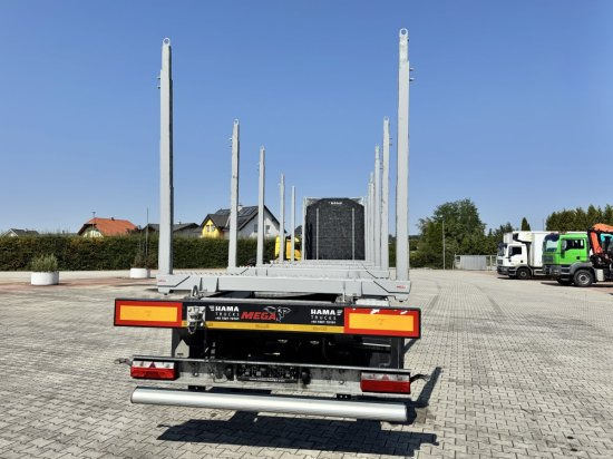 MEGA TIMBER LONG Holzauflieger 6 Rungenpaare - 木材运输半挂车:图5 MEGA TIMBER LONG Holzauflieger 6 Rungenpaare - 木材运输半挂车:图5
