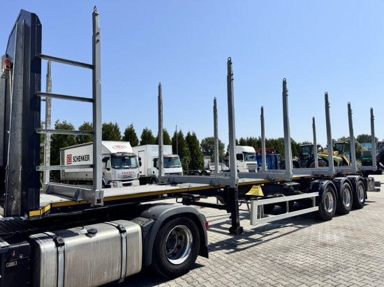 MEGA TIMBER LONG Holzauflieger 6 Rungenpaare - 木材运输半挂车:图2 MEGA TIMBER LONG Holzauflieger 6 Rungenpaare - 木材运输半挂车:图2
