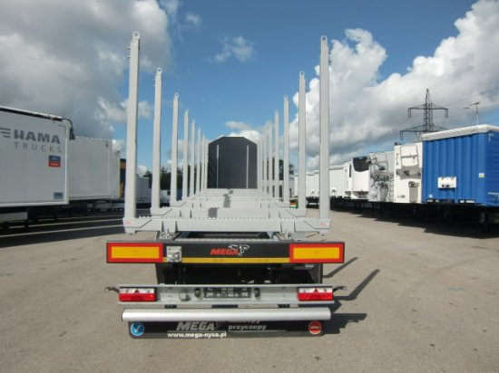 MEGA TIMBER LONG Holzauflieger 8 Rungenpaare 3. Achse Liftachse - 木材运输半挂车:图5 MEGA TIMBER LONG Holzauflieger 8 Rungenpaare 3. Achse Liftachse - 木材运输半挂车:图5