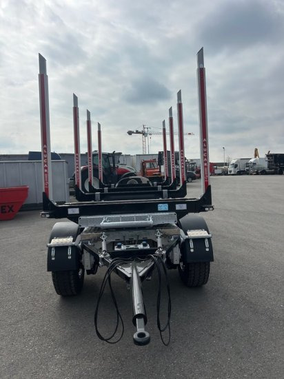 MF-CT, Holzanhänger, 3-Achsen, 4 Rungenpaare, - 木材运输拖车:图2 MF-CT, Holzanhänger, 3-Achsen, 4 Rungenpaare, - 木材运输拖车:图2