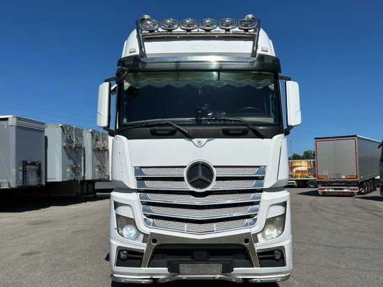 Mercedes-Benz Actros 2545 L 6x2, Retarder, Pritsche, Hiab XS 166 D-4 PRO, E5 - 栏板式/ 平板卡车, 起重车:图2 Mercedes-Benz Actros 2545 L 6x2, Retarder, Pritsche, Hiab XS 166 D-4 PRO, E5 - 栏板式/ 平板卡车, 起重车:图2