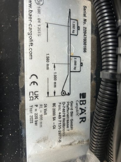 冷藏车 Mercedes-Benz Actros 2546, Euro6, Thermoking T 1000R, LBW-BÄR, Liftachse：图15