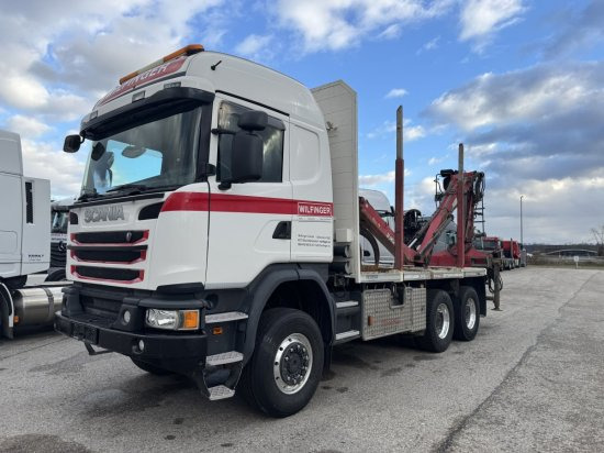 Scania G490 6X6 Blatt-Blatt Penz Kran 12.Z8.70 - 木材运输车, 起重车:图3 Scania G490 6X6 Blatt-Blatt Penz Kran 12.Z8.70 - 木材运输车, 起重车:图3