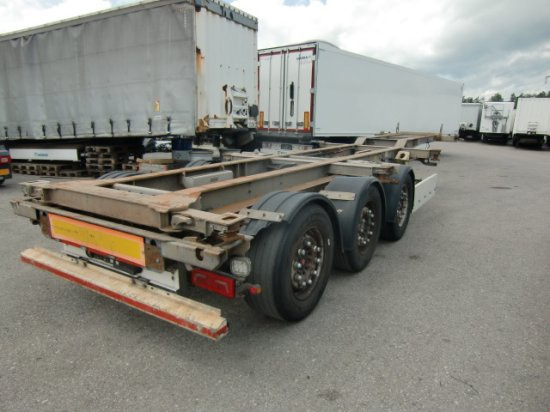 Schmitz Containerchassi 3-achsig SCF 24G45 Slider - 集装箱运输车/ 可拆卸车身的半拖车:图4 Schmitz Containerchassi 3-achsig SCF 24G45 Slider - 集装箱运输车/ 可拆卸车身的半拖车:图4