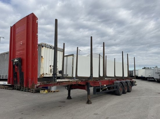 Schwarzmüller Holzauflieger 6 Rungenpaare, BPW-Achsen - 木材运输半挂车:图1 Schwarzmüller Holzauflieger 6 Rungenpaare, BPW-Achsen - 木材运输半挂车:图1