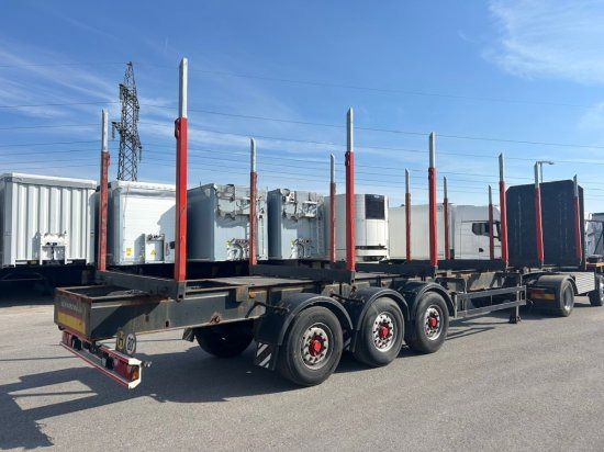 Schwarzmüller Holzauflieger 6 Rungenpaare, BPW-Achsen - 木材运输半挂车:图4 Schwarzmüller Holzauflieger 6 Rungenpaare, BPW-Achsen - 木材运输半挂车:图4