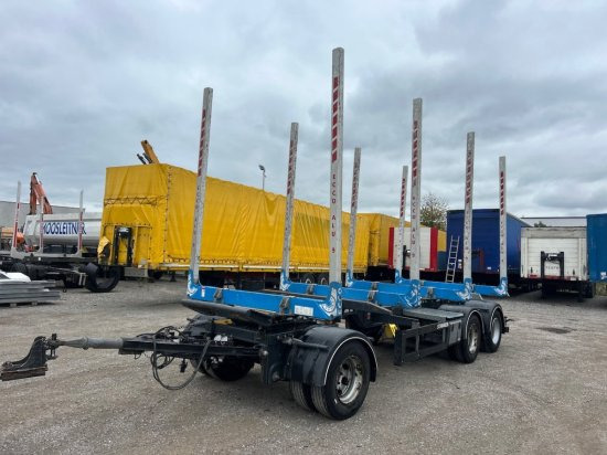 Schwarzmüller N-Serie 3-achs Holzanhänger 4 Rungenpaare - 木材运输拖车:图1 Schwarzmüller N-Serie 3-achs Holzanhänger 4 Rungenpaare - 木材运输拖车:图1
