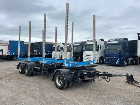 Schwarzmüller N-Serie 3-achs Holzanhänger 4 Rungenpaare - 木材运输拖车:图5 Schwarzmüller N-Serie 3-achs Holzanhänger 4 Rungenpaare - 木材运输拖车:图5