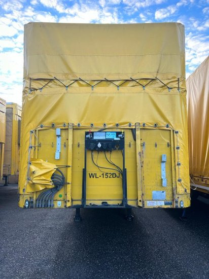 Schwarzmüller Spezialauflieger Schräglader, Coilmulde, Liftachse, Edscha-Verdeck, - 侧帘半拖车:图2 Schwarzmüller Spezialauflieger Schräglader, Coilmulde, Liftachse, Edscha-Verdeck, - 侧帘半拖车:图2