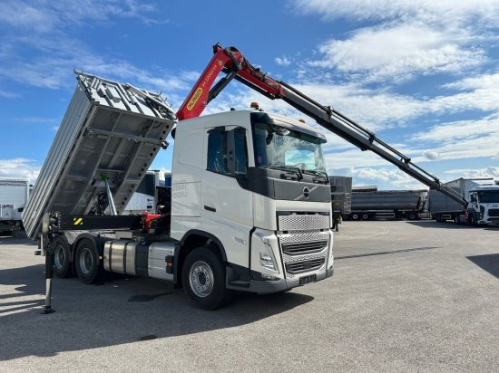 Volvo FH 500 3-Seiten Kipper mit Palfinger PK22002EH, Retarder - 翻斗车:图1 Volvo FH 500 3-Seiten Kipper mit Palfinger PK22002EH, Retarder - 翻斗车:图1