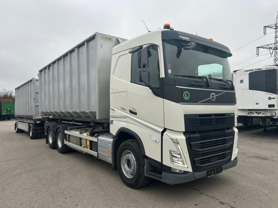 Volvo FH 500 6x4, I-Shift , Hyva Lift Abrollkipper Preis ohne Abrollcontainer - 吊钩升降车:图1 Volvo FH 500 6x4, I-Shift , Hyva Lift Abrollkipper Preis ohne Abrollcontainer - 吊钩升降车:图1