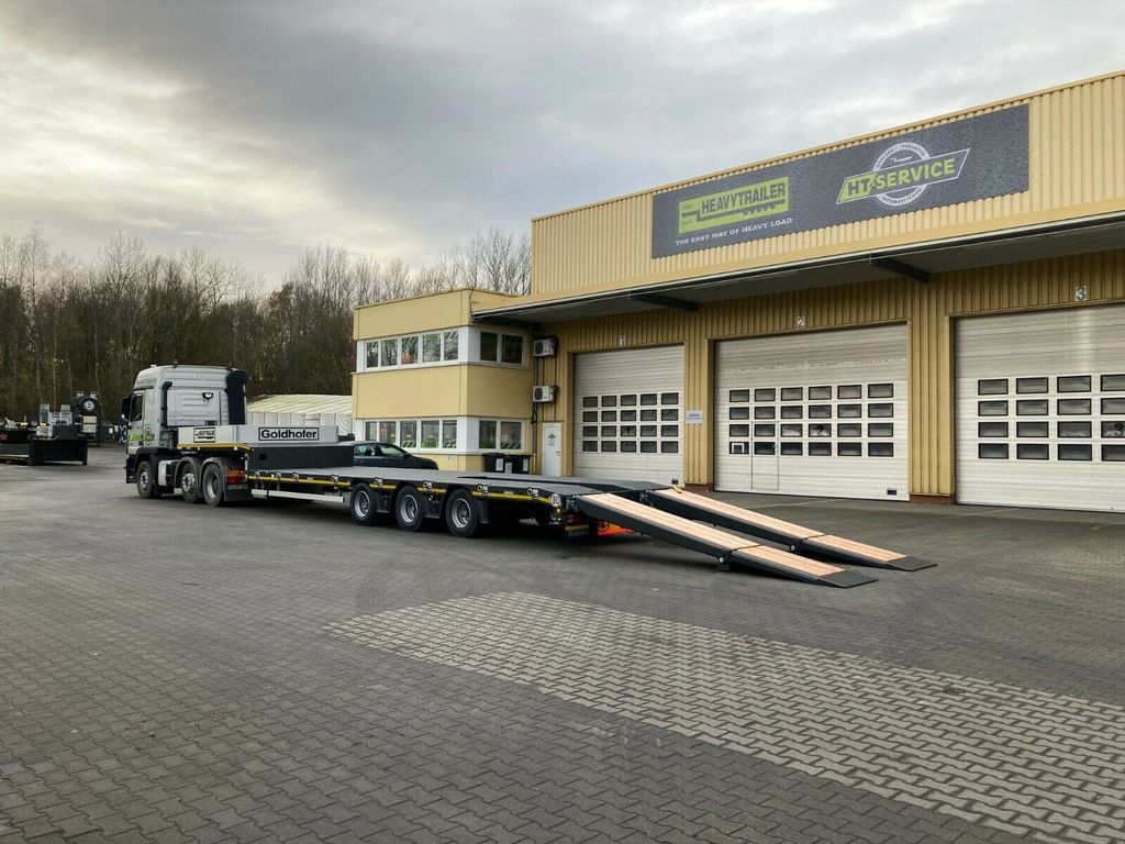 Goldhofer 3-Achs-Semi Stepstar mit hydr. Rampen - 低装载半拖车:图3 Goldhofer 3-Achs-Semi Stepstar mit hydr. Rampen - 低装载半拖车:图3