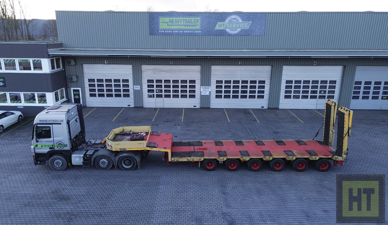 Goldhofer 6-Achs-Tele-Semi mit hydr. Rampen-zwangsgelenkt - 低装载半拖车:图2 Goldhofer 6-Achs-Tele-Semi mit hydr. Rampen-zwangsgelenkt - 低装载半拖车:图2