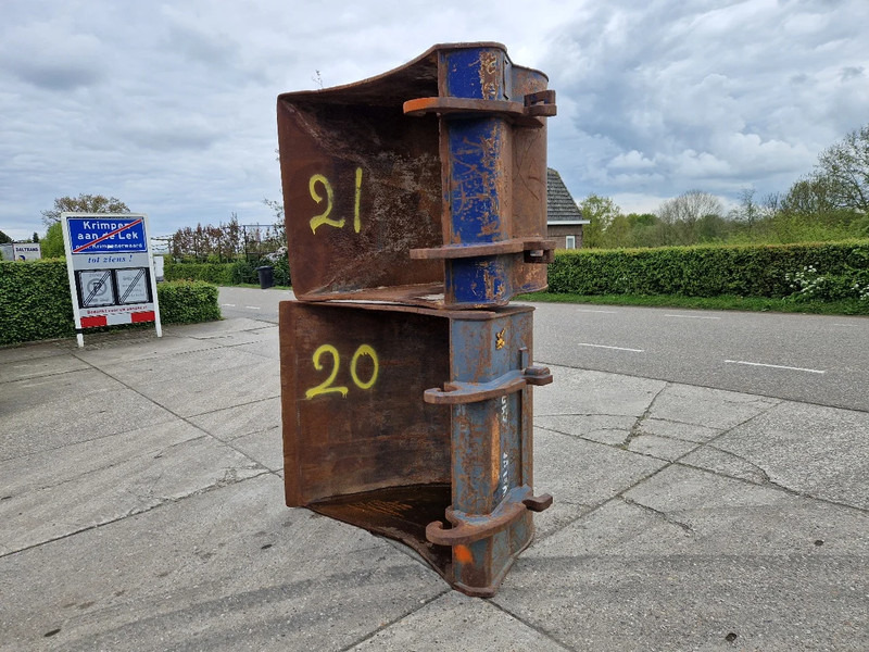 Diversen 2X dieplepel met Verachtert CW30/40 - 铲斗 适用于 建筑机械:图2 Diversen 2X dieplepel met Verachtert CW30/40 - 铲斗 适用于 建筑机械:图2