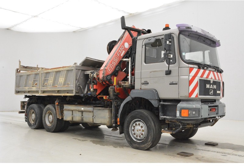 MAN 33.460 - 6x4* - 翻斗车, 起重车:图3 MAN 33.460 - 6x4* - 翻斗车, 起重车:图3