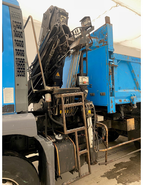翻斗车, 起重车 MAN TGA 26.363 - 6x4*：图12