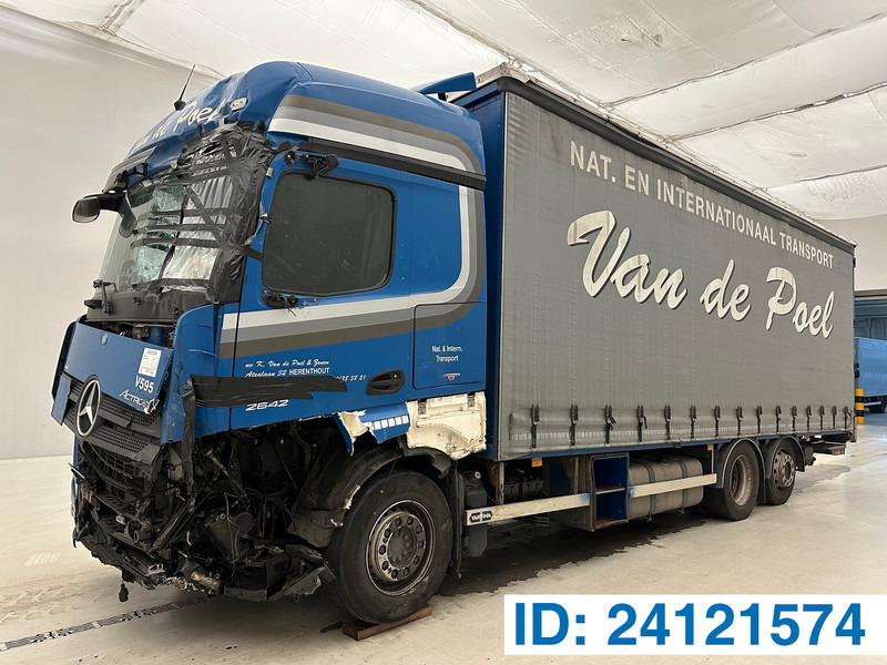 Mercedes-Benz Actros 2642 - 6x2 - 侧帘卡车:图1 Mercedes-Benz Actros 2642 - 6x2 - 侧帘卡车:图1