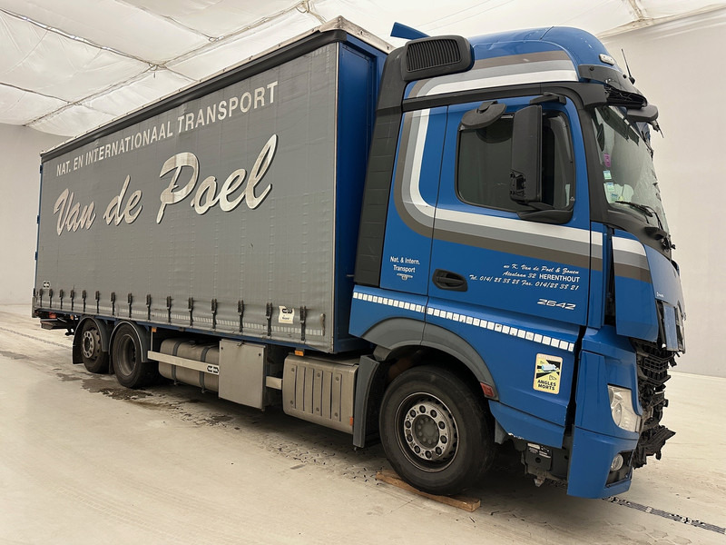 Mercedes-Benz Actros 2642 - 6x2 - 侧帘卡车:图3 Mercedes-Benz Actros 2642 - 6x2 - 侧帘卡车:图3