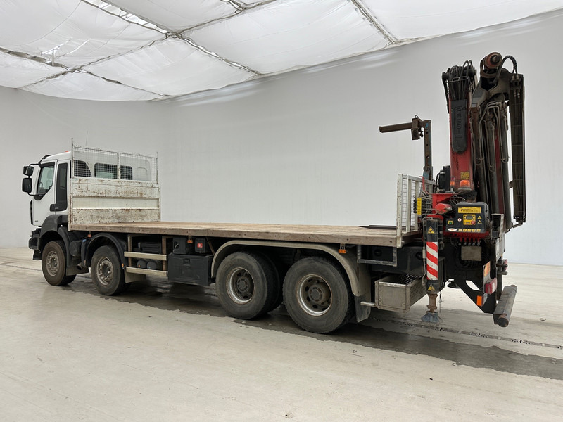 栏板式/ 平板卡车, 起重车 Renault Kerax 460 DXi - 8x4：图7