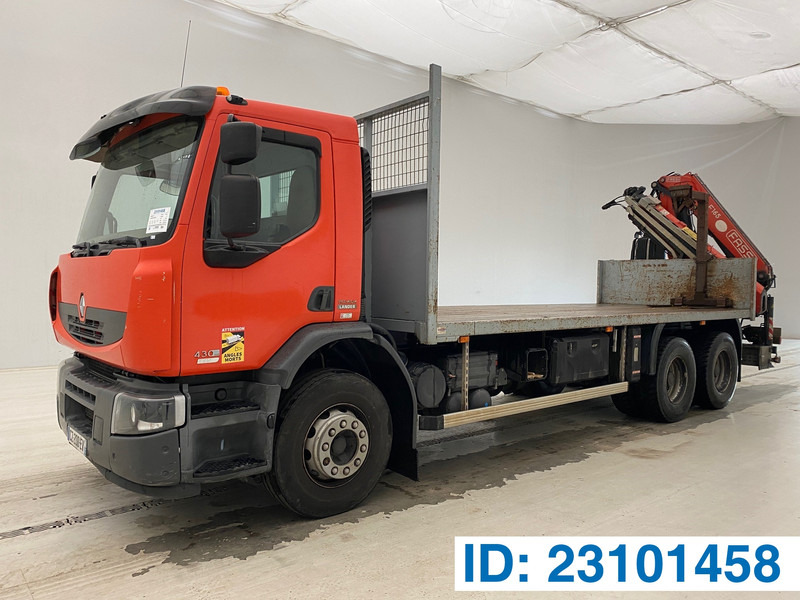 Renault Premium Lander 430* - 栏板式/ 平板卡车, 起重车:图1 Renault Premium Lander 430* - 栏板式/ 平板卡车, 起重车:图1