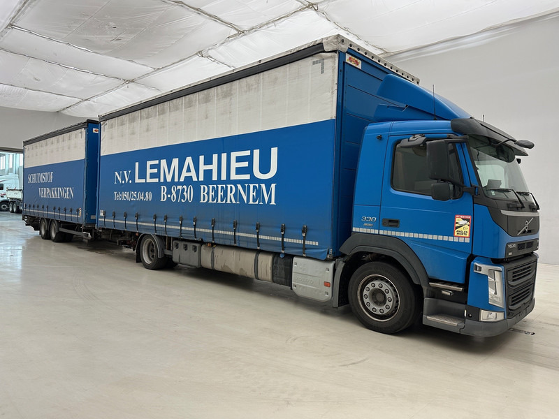 Volvo FM 330 + A&D Aanhanger - 侧帘卡车:图3 Volvo FM 330 + A&D Aanhanger - 侧帘卡车:图3