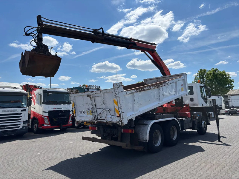 Iveco Trakker 410 6X4 Manual Gearbox 2 Way Tipper + Palfinger PK15500 - 翻斗车, 起重车:图4 Iveco Trakker 410 6X4 Manual Gearbox 2 Way Tipper + Palfinger PK15500 - 翻斗车, 起重车:图4