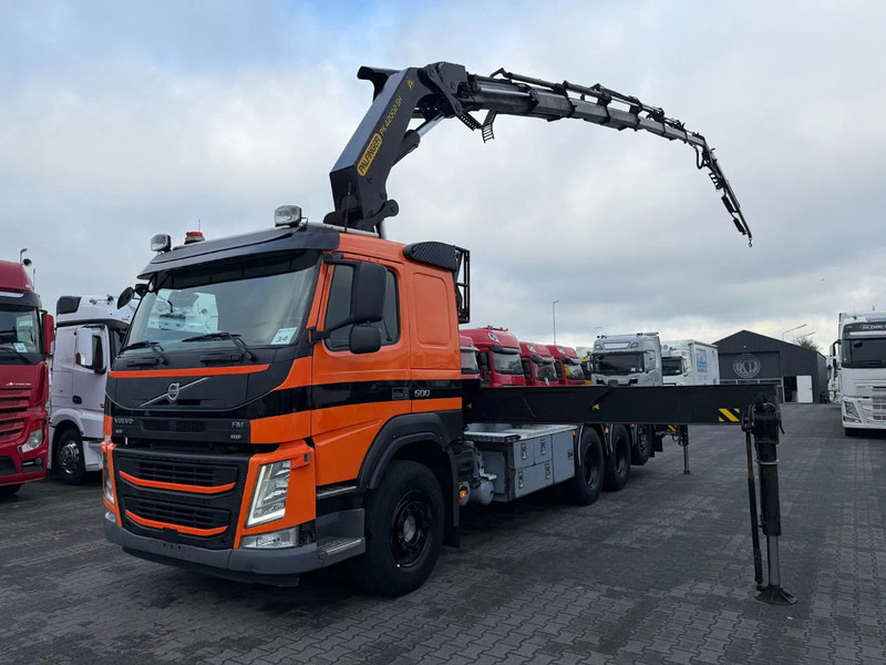 Volvo FM 500 8X4 Tridem Euro 6 Palfinger 42002 + Fly jib - 光缆系统卡车, 起重车:图1 Volvo FM 500 8X4 Tridem Euro 6 Palfinger 42002 + Fly jib - 光缆系统卡车, 起重车:图1