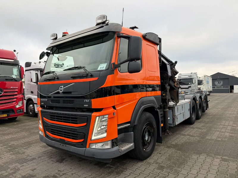 Volvo FM 500 8X4 Tridem Euro 6 Palfinger 42002 + Fly jib - 起重车:图5 Volvo FM 500 8X4 Tridem Euro 6 Palfinger 42002 + Fly jib - 起重车:图5