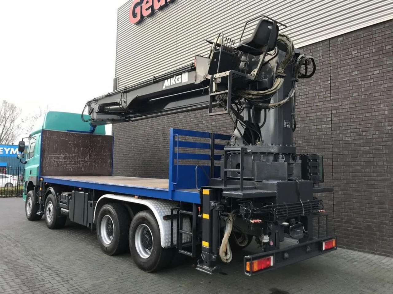 DAF CF 460 8X4 + MKG HMK 401/kran/kraan/Montagekran/ - 起重车:图3 DAF CF 460 8X4 + MKG HMK 401/kran/kraan/Montagekran/ - 起重车:图3