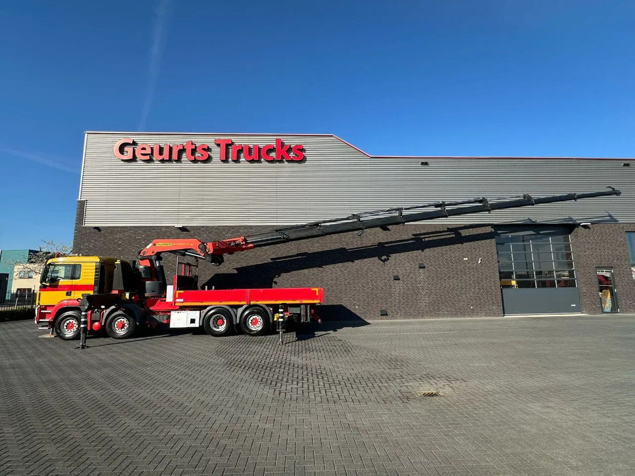 MAN 35.480 8X4H-6 BL MET PALFINGER PK92002-SH H KRAA - 起重车:图4 MAN 35.480 8X4H-6 BL MET PALFINGER PK92002-SH H KRAA - 起重车:图4
