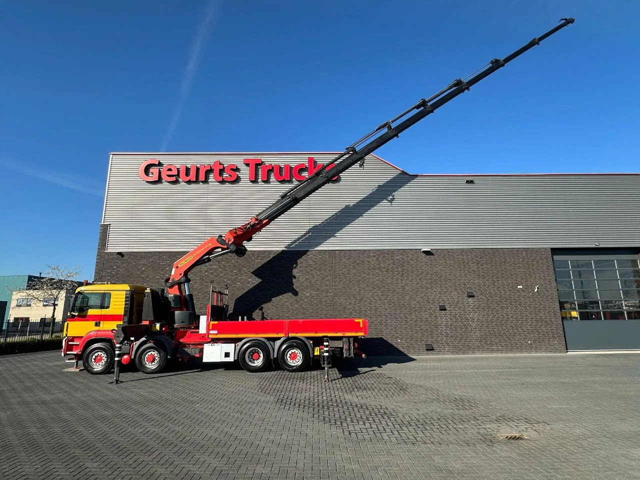 MAN 35.480 8X4H-6 BL MET PALFINGER PK92002-SH H KRAA - 起重车:图5 MAN 35.480 8X4H-6 BL MET PALFINGER PK92002-SH H KRAA - 起重车:图5