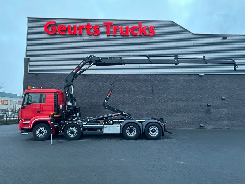 MAN TGS 35.500 8X4H-6 MET MULTILIFT ULT T 21 S51 HAAKARMSYSTEEM + HIAB X-HIPRO 192 E-4 KRAAN/CRANE/KRAN/GRUA - 吊钩升降车, 起重车:图1 MAN TGS 35.500 8X4H-6 MET MULTILIFT ULT T 21 S51 HAAKARMSYSTEEM + HIAB X-HIPRO 192 E-4 KRAAN/CRANE/KRAN/GRUA - 吊钩升降车, 起重车:图1