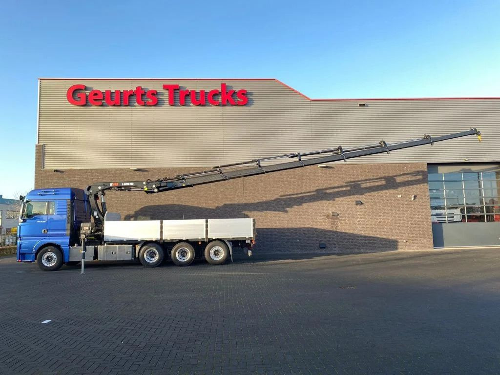 MAN TGX 35.500 8X4 TRIDEM + HIAB X-HIPRO 302 E-7 KRA - 起重车, 栏板式/ 平板卡车:图2 MAN TGX 35.500 8X4 TRIDEM + HIAB X-HIPRO 302 E-7 KRA - 起重车, 栏板式/ 平板卡车:图2