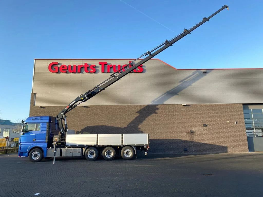 MAN TGX 35.500 8X4 TRIDEM + HIAB X-HIPRO 302 E-7 KRA - 起重车, 栏板式/ 平板卡车:图3 MAN TGX 35.500 8X4 TRIDEM + HIAB X-HIPRO 302 E-7 KRA - 起重车, 栏板式/ 平板卡车:图3