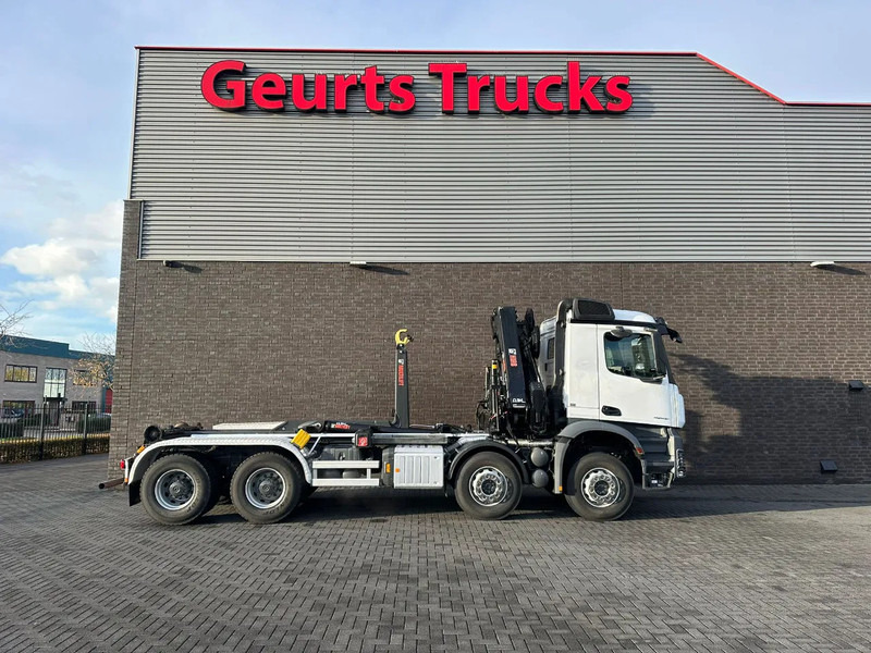 吊钩升降车 Mercedes-Benz AROCS 4148 8X4 MET MULTILIFT ULT T 21 S51 HAAKARMSYSTEEM + HIAB X-HIPRO 232 E-6 KRAAN/CRANE/KRAN/GRUA：图13