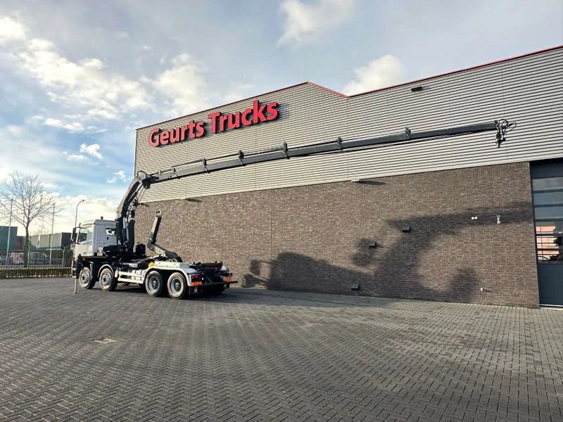 Mercedes-Benz AROCS 4148 8X4 MET MULTILIFT ULT T 21 S51 HAAKARMSYSTEEM + HIAB X-HIPRO 232 E-6 KRAAN/CRANE/KRAN/GRUA - 吊钩升降车:图3 Mercedes-Benz AROCS 4148 8X4 MET MULTILIFT ULT T 21 S51 HAAKARMSYSTEEM + HIAB X-HIPRO 232 E-6 KRAAN/CRANE/KRAN/GRUA - 吊钩升降车:图3