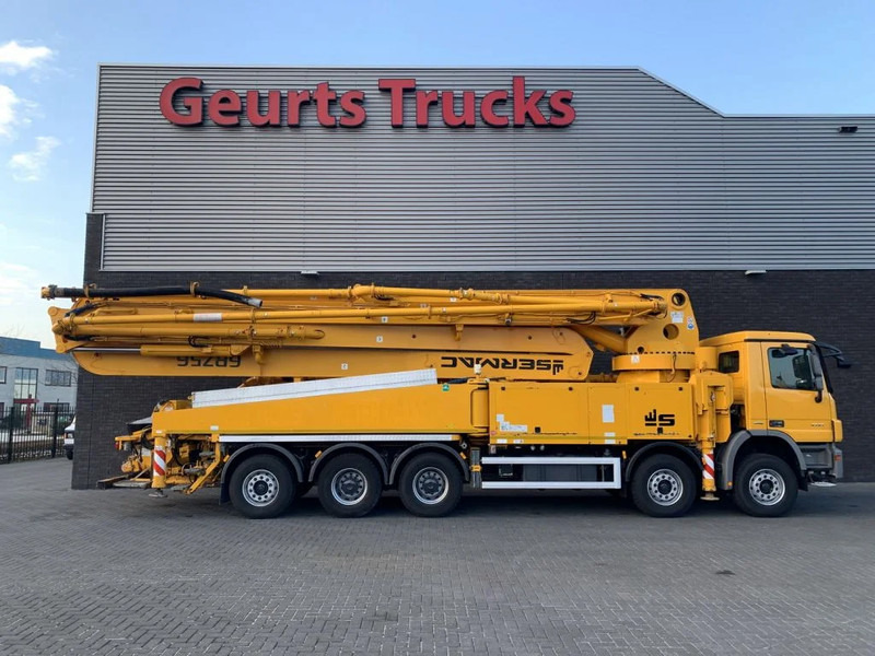 Mercedes-Benz Actros 5041 10X4 + SERMAC 6 RZ 56 METER CONCRETE PUMP - 混凝土泵车:图5 Mercedes-Benz Actros 5041 10X4 + SERMAC 6 RZ 56 METER CONCRETE PUMP - 混凝土泵车:图5