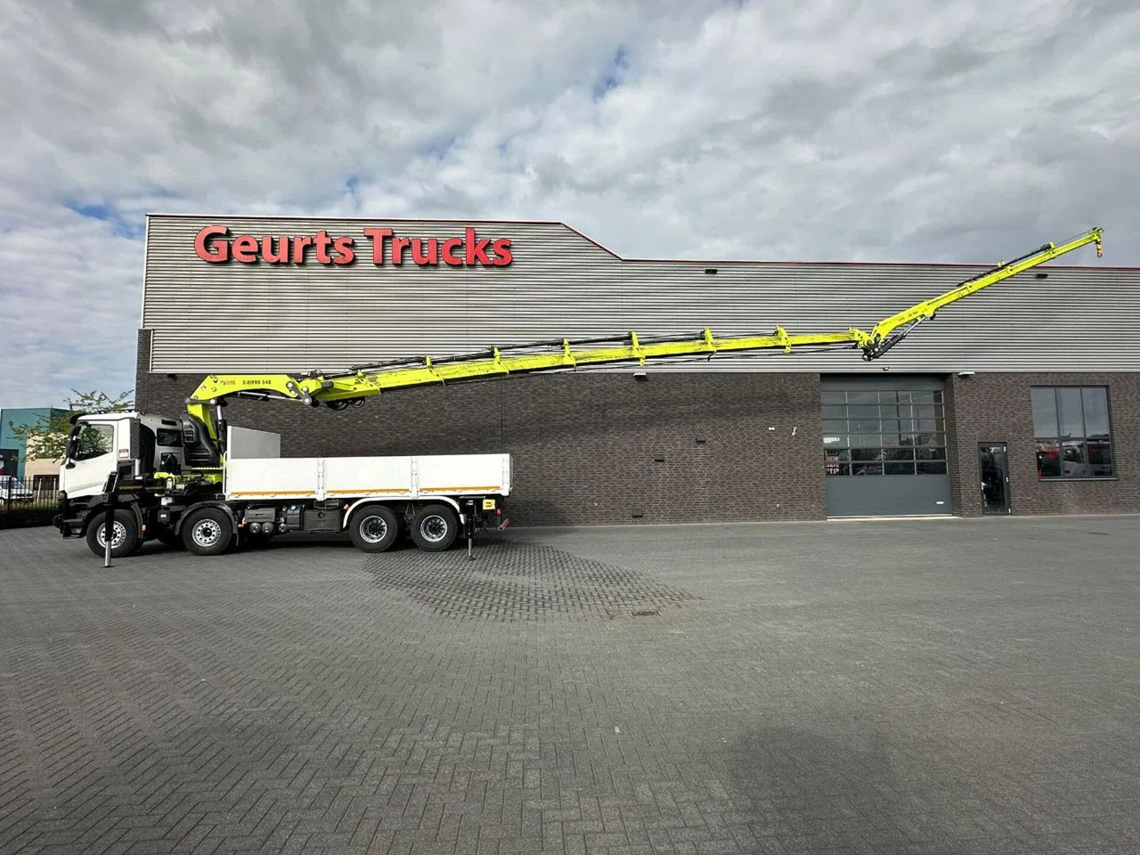 Renault C460 8X4 + HIAB X-HIPRO 548 E-7 MET JIB KRAAN / - 起重车:图5 Renault C460 8X4 + HIAB X-HIPRO 548 E-7 MET JIB KRAAN / - 起重车:图5