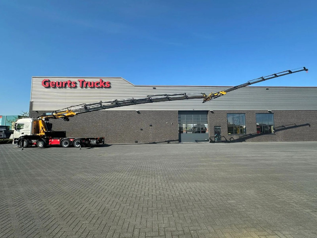 Scania G450 8X4 + EFFER 1255/8S + JIB 6S HD KRAAN/KRAN/ - 起重车:图4 Scania G450 8X4 + EFFER 1255/8S + JIB 6S HD KRAAN/KRAN/ - 起重车:图4